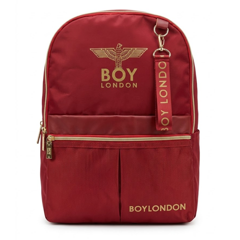Mochila Boy London Rojo | Backpack Urbana Unisex