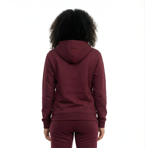 Sudadera Mujer Hoodie Vino Casual Para Boy London