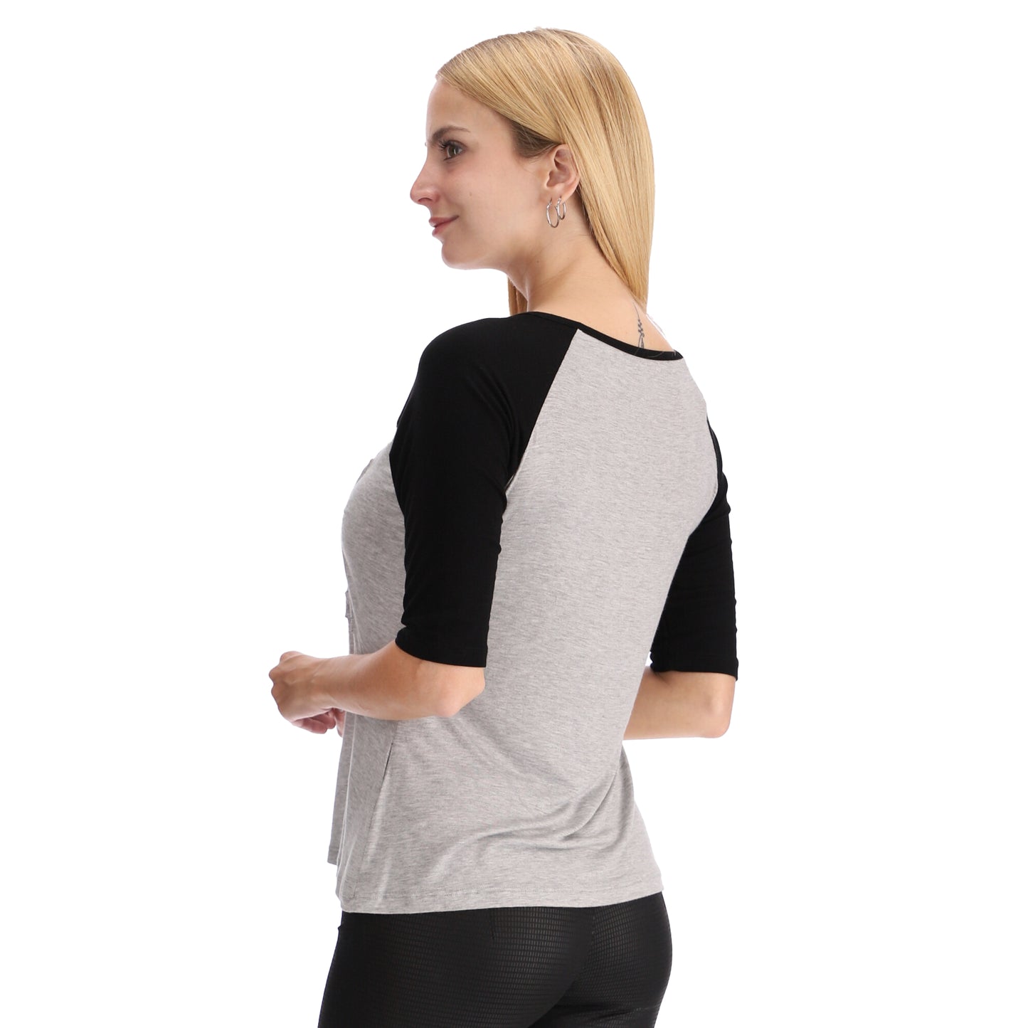 Blusa De Mujer Gris Con Mangas Totally Perfect Boy London