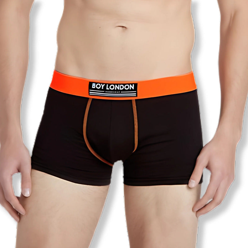 Boxer Corto De Algodón Suave Y Transpirable 3 Pz Boy London
