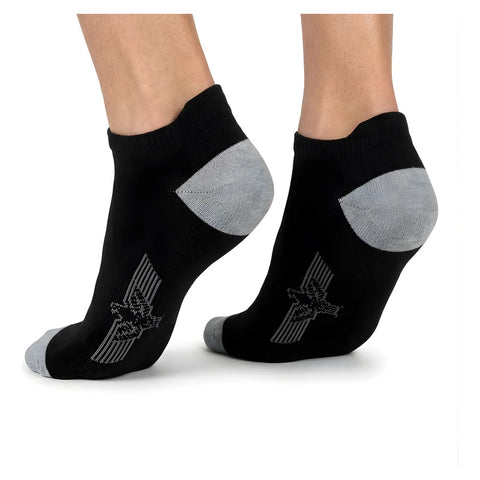 Calcetines Boy London Hombre Transpirable Paquete 6 Pares Negro Unitalla