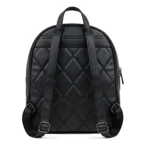 Mochila Urbana Acolchada Negra Boy London Para Mujer Negro Acolchado
