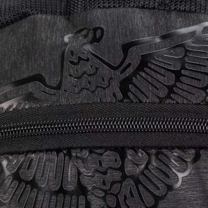 Backpack Mochila Reforzada Casual Escolar Boy London Color Negro Diseño De La Tela Liso