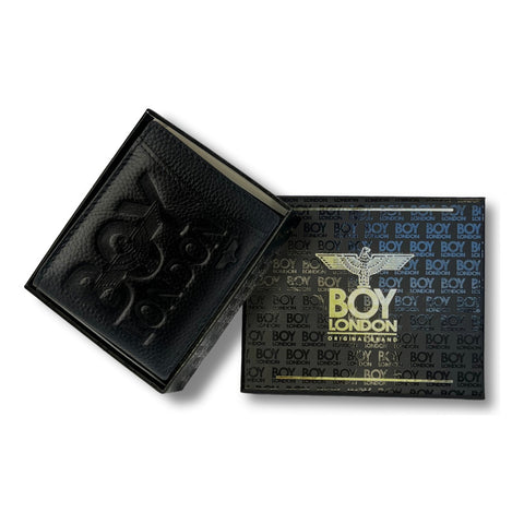 Cartera Negra De Piel Para Hombre Original Boy London Negro 110