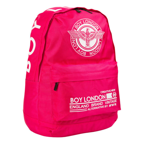 Mochila Rosa Urbana Escolar Juvenil Casual Boy London Color Rosa Chicle