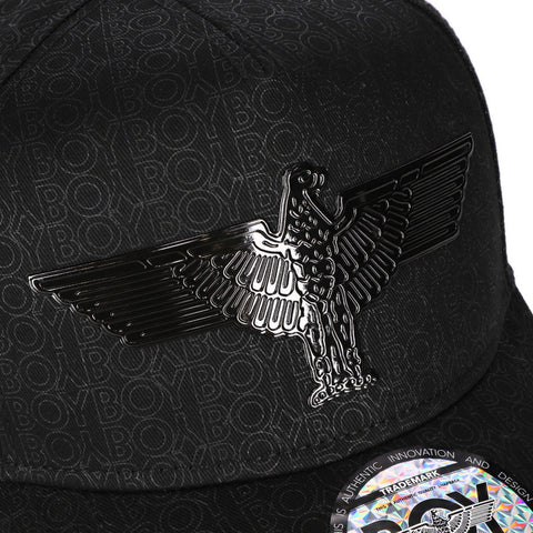 2 Pack Gorra De Hombre Ajustable Boy London Color Negro Talla Unitalla Liso