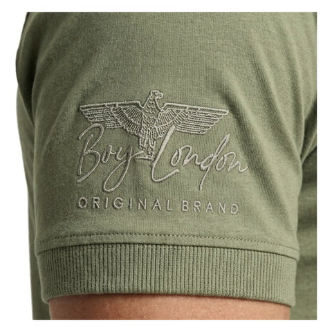 2 Pack Set Playera Hombre Cuello Redondo Boy London Verde Claro Azul Turquesa