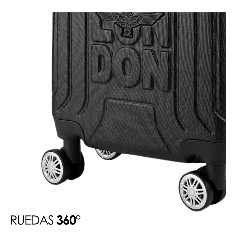 Maleta De Mano Carry On De Cabina Llantas 360° Boy London