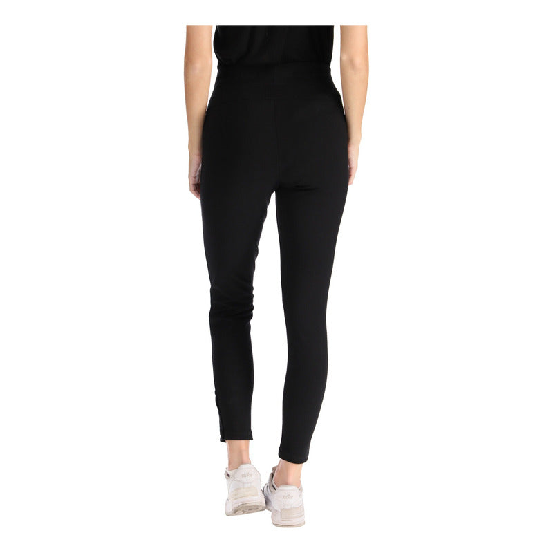 Leggins Mallon Casual Negro Para Mujer Dama Boy London