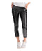 Leggins De Vinipiel Negro Con Botones Para Mujer Boy London