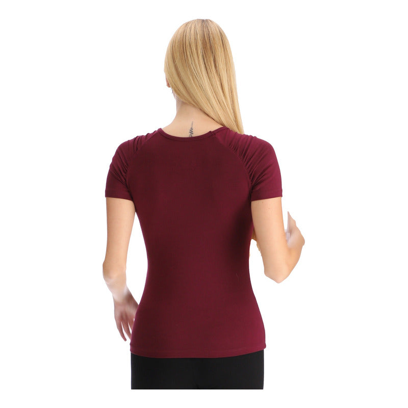 Playera De Manga Corta Mujer Casual Estampado Uk Boy London