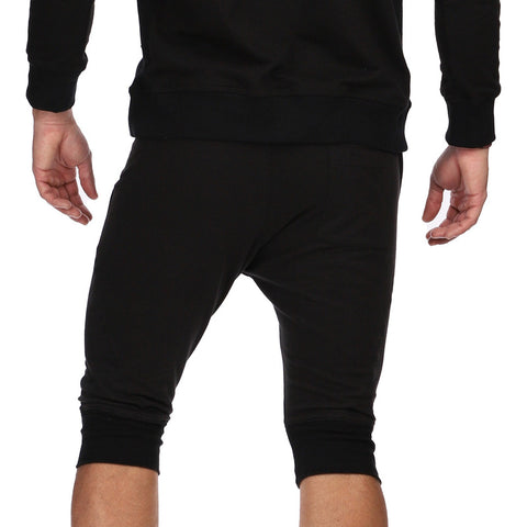 Short Jogger Boy London Hombre Negro Drop Crotch