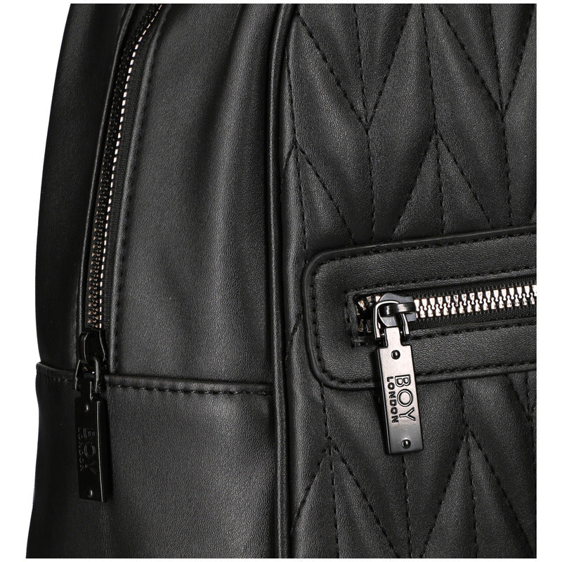 Mini Mochila Negra Casual Para Mujer Antirrobo Boy London