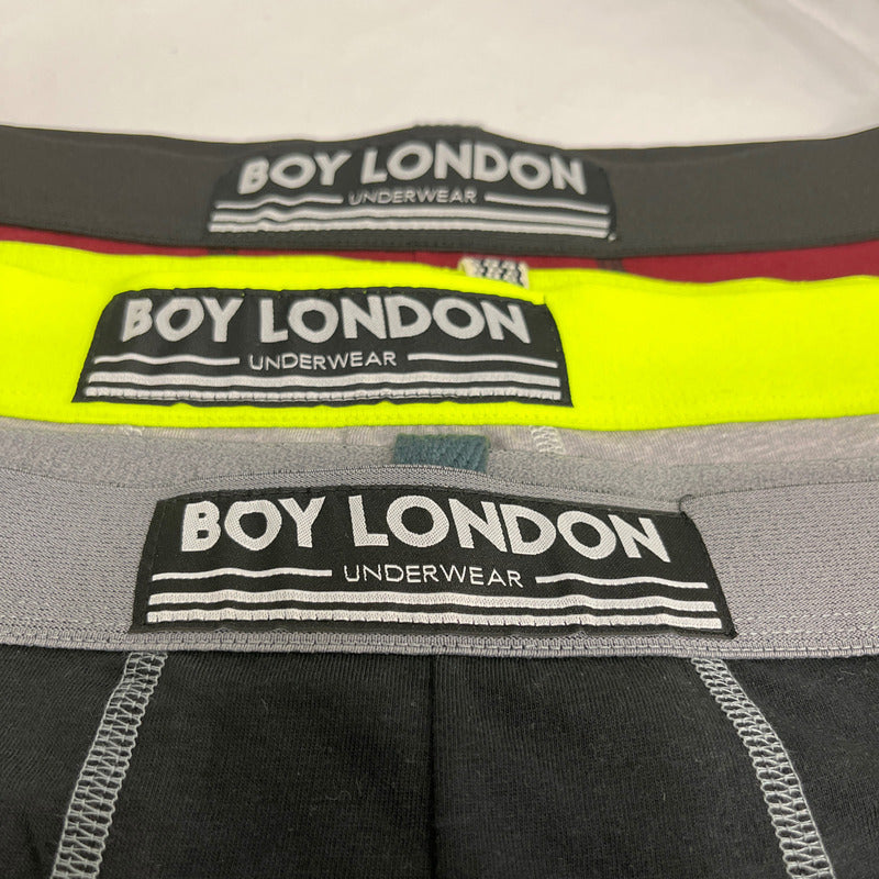 Boxers Largos Boxer Transpirable Caballero 3 Pz Boy London