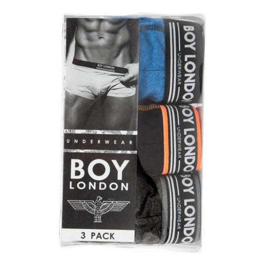 Boxers Hombre Set 3 Pz Transpirable Suave Ligero Boy London