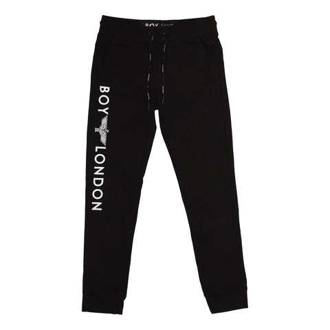 Pants Jogger Boy London Mujer Negro Águila Plateada