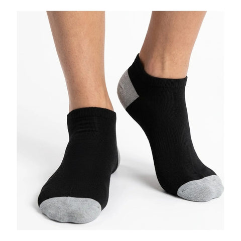 Calcetines Boy London Hombre Transpirable Paquete 6 Pares Negro Unitalla