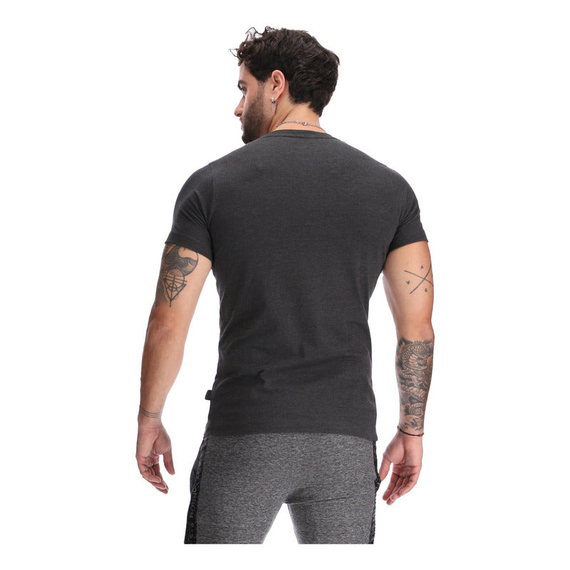 Playera Manga Corta Para Hombre Holografica Boy London