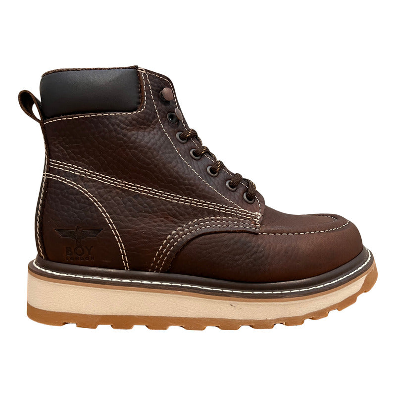 Botas De Piel Para Hombre Casual Industrial Boy London Shoes