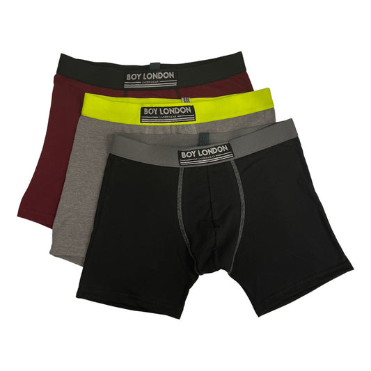 Boxers Largos Boxer Transpirable Caballero 3 Pz Boy London