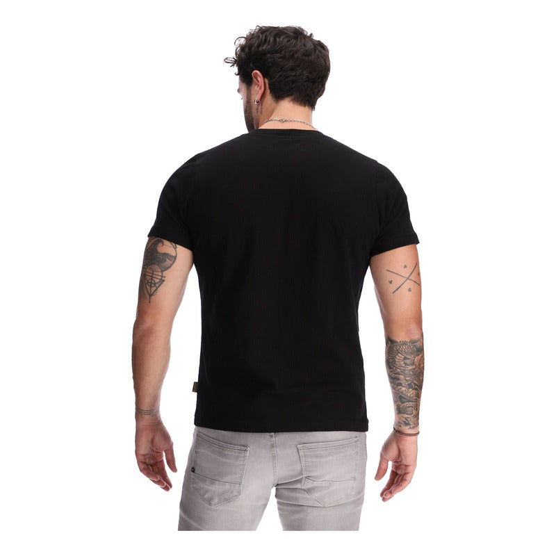 Playera Manga Corta Hombre Aterciopelada Boy London