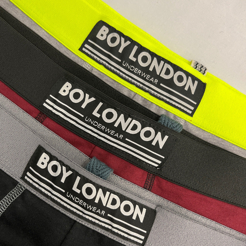 Boxers Largos Boxer Transpirable Caballero 3 Pz Boy London