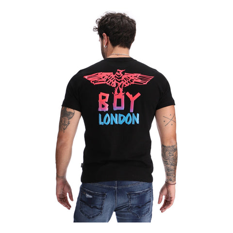 Playera Manga Corta Hombre Degradado Rosa Y Azul Boy London