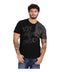 Playera Hombre Letras Negras Estampado Cruzado Boy London
