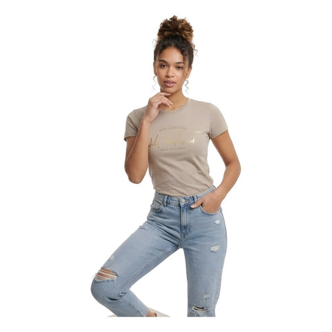 Playera Boy London Mujer Nude Wild Instinct Dorado