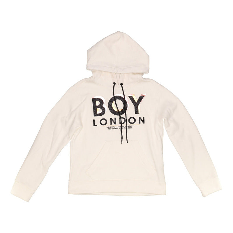 Sudadera Mujer Letras 3d Cobre Y Rosa Brillante Boy London