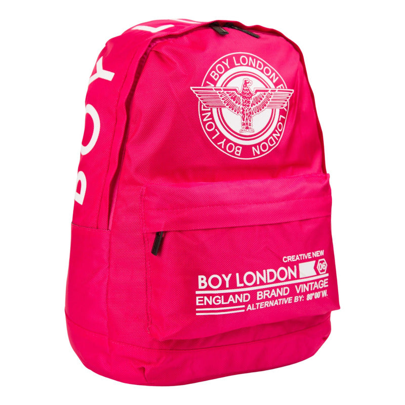 Mochila Rosa Urbana Escolar Juvenil Casual Boy London