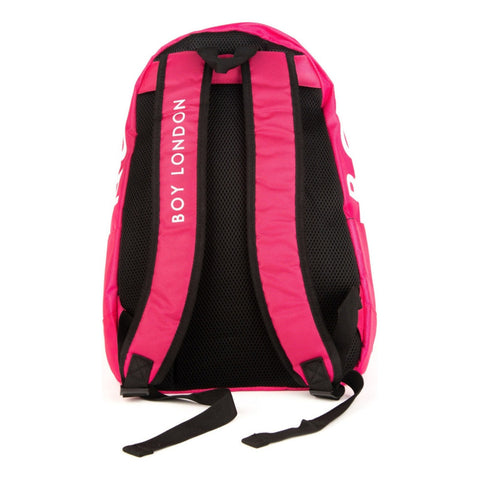 Mochila Rosa Urbana Escolar Juvenil Casual Boy London Color Rosa Chicle