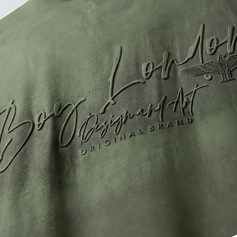 Playera Verde Claro Hombre Cuello Redondo Boy London Verde Claro Chica