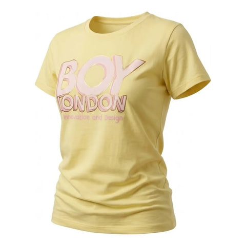 Playera Boy London De Dama Amarillo Pastel Original Amarillo