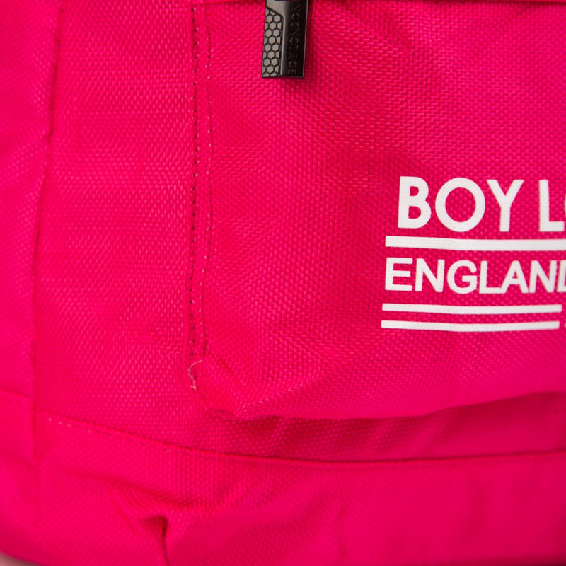 Mochila Rosa Urbana Escolar Juvenil Casual Boy London