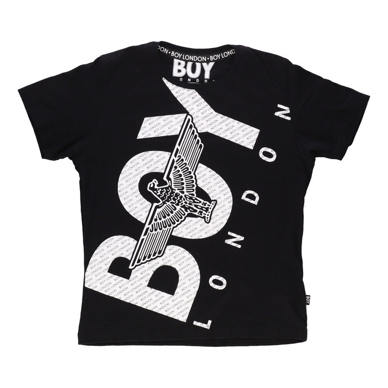 Playera Hombre Manga Corta Estampado Completo Boy London