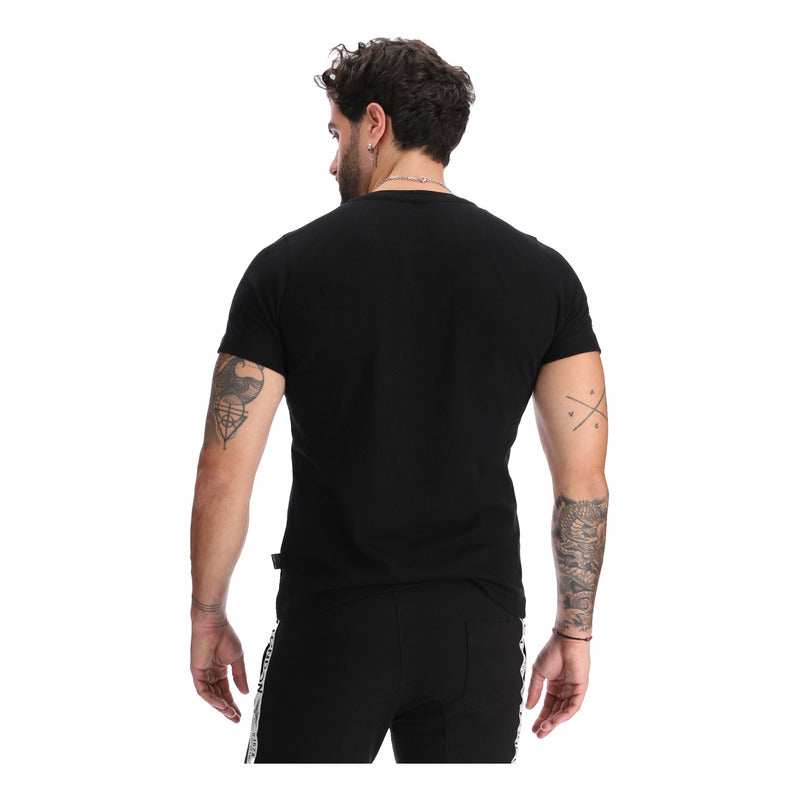 Playera Texturizada Para Hombre Original Brand Boy London