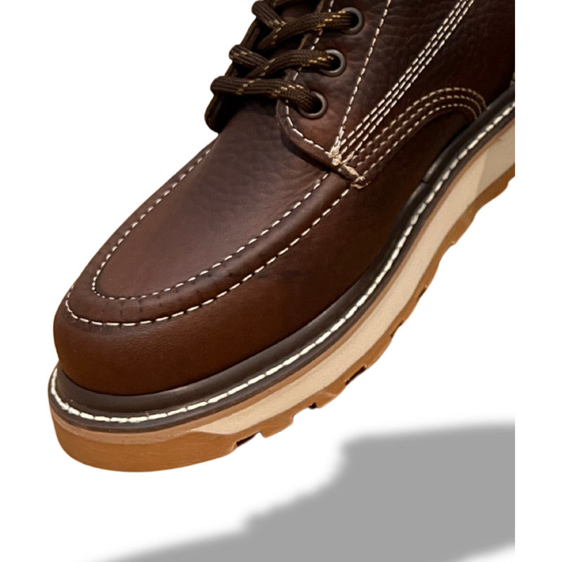 Botas De Piel Para Hombre Casual Industrial Boy London Shoes