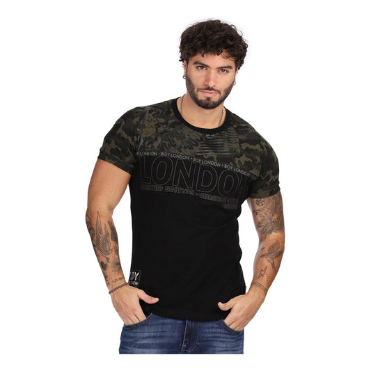 Playera Militar Hombre Estampado Limited Edition Boy London