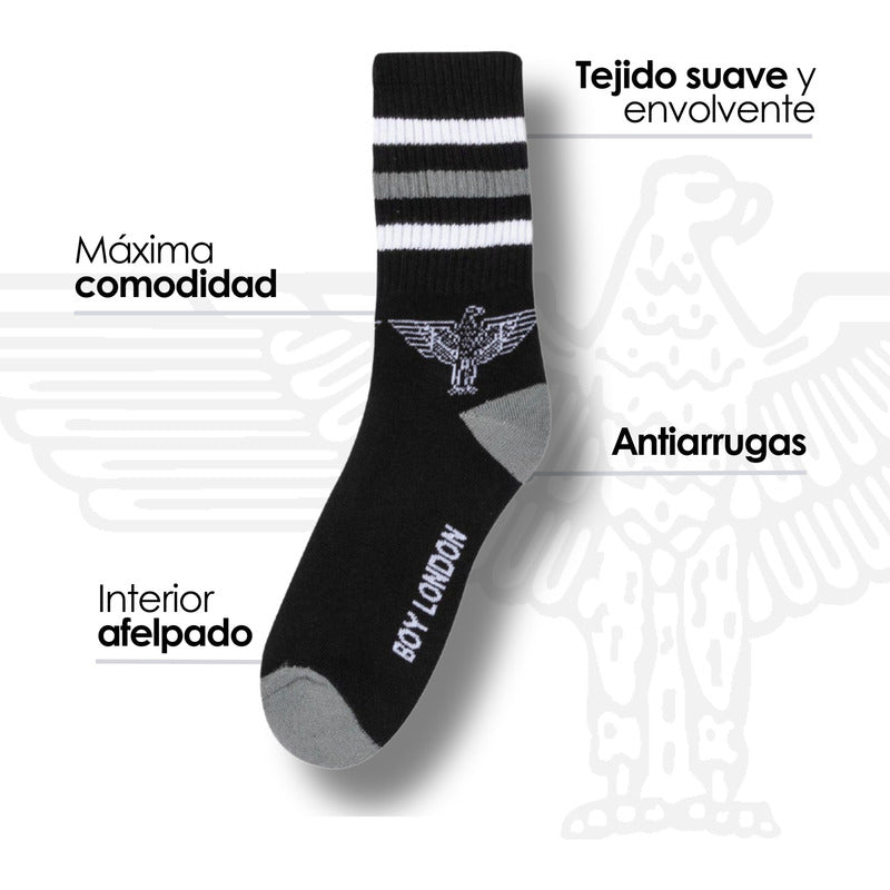 Calcetas Deportivas Largas Transpirable Original Boy London