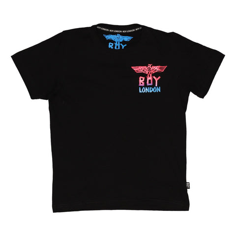 Playera Manga Corta Hombre Degradado Rosa Y Azul Boy London