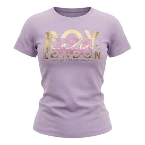 Playera Boy London De Dama Lila Edición Limitada Original Lila