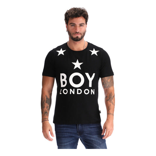 Playera De Hombre Manga Corta Estrellas Algodon Boy London