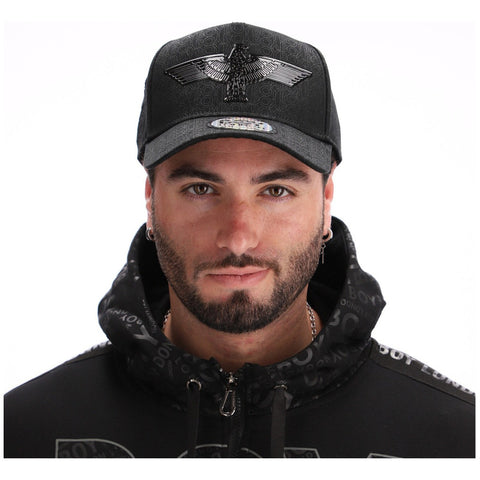 2 Pack Gorra De Hombre Ajustable Boy London Color Negro Talla Unitalla Liso