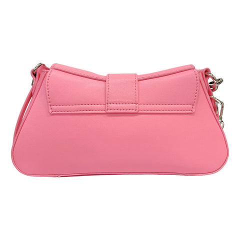 Mini Bolsa Rosa Bandolera Crossbody De Mano Boy London Rosa Liso Metalicos