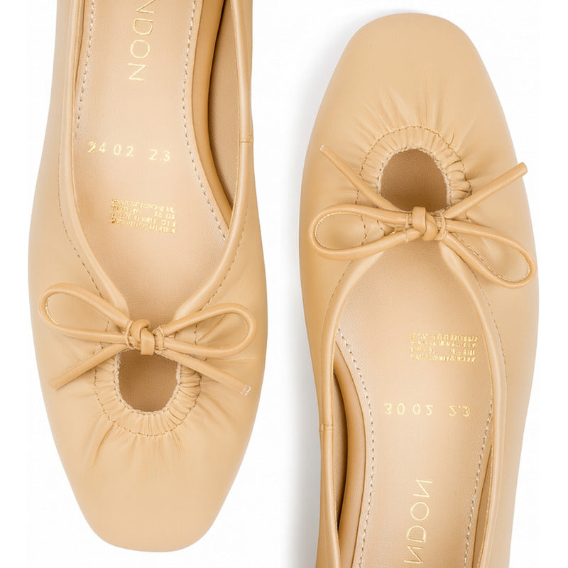 Ballerinas Flats Nude De Dama Cómodos Boy London Shoes