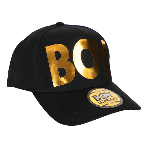 Gorra Ajustable Estampado Clasico Boy Boy London Negro Único Liso