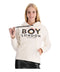 Sudadera Mujer Letras 3d Cobre Y Rosa Brillante Boy London