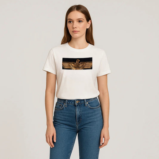 Playera Blanca Básica De Dama Glitter Boy London Original