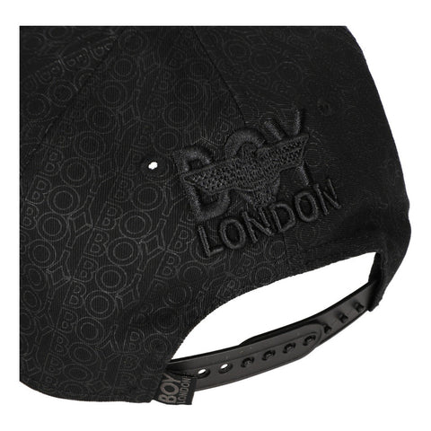 Gorra Ajustable Aguila Y Bordado Letras Negras Boy London Negro Único Liso